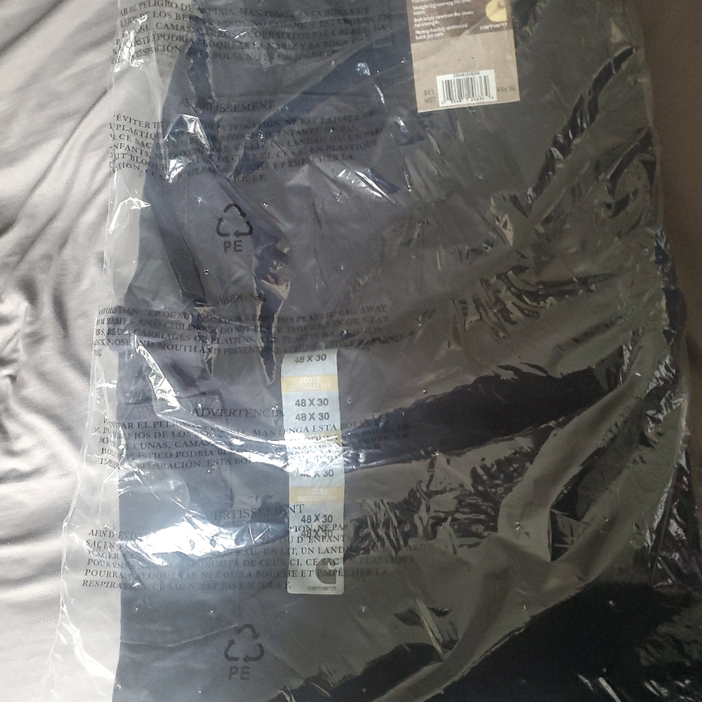 Mens 48x30 carharrt jeans